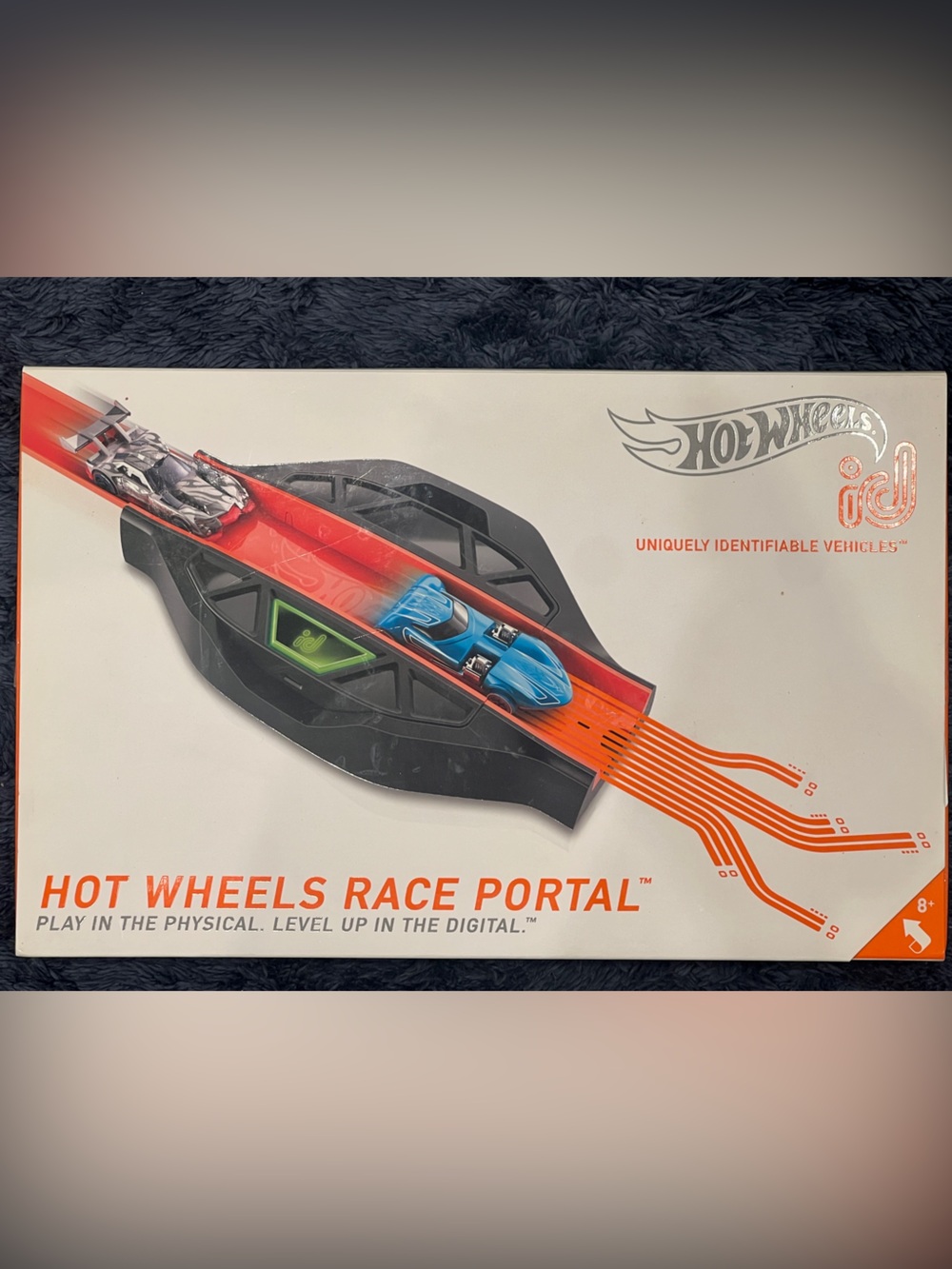 Retired Hot Wheels id Twin Mill vs GT Hunter Race Portal (Model GXB53) — Classic